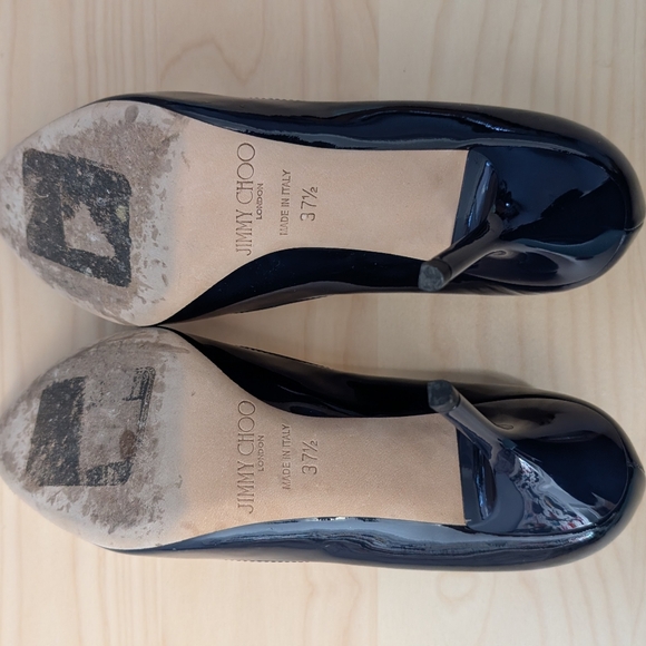 JIMMY CHOO Mei Patent Leather Pumps - Picture 5 of 6